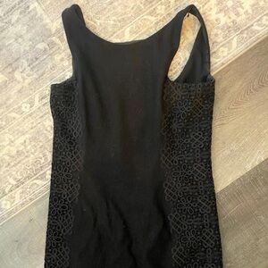 Black pencil dress banana republic size 0